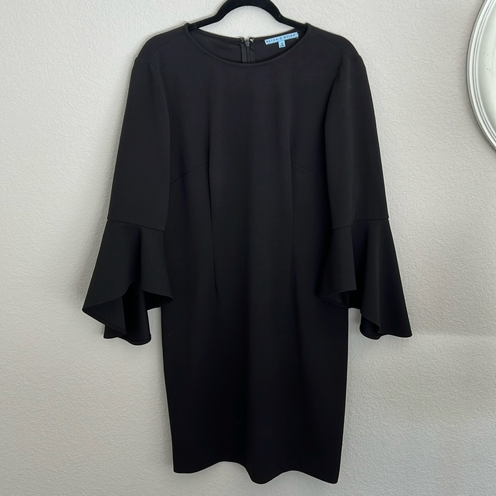 Antonio Melani Black Bell sleeve Dress